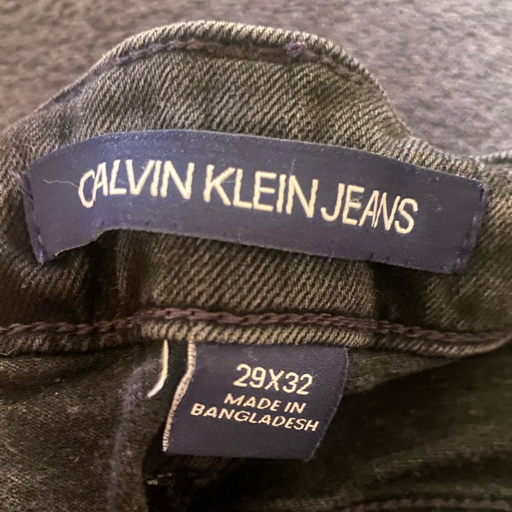 Calvin Klein black jeans
